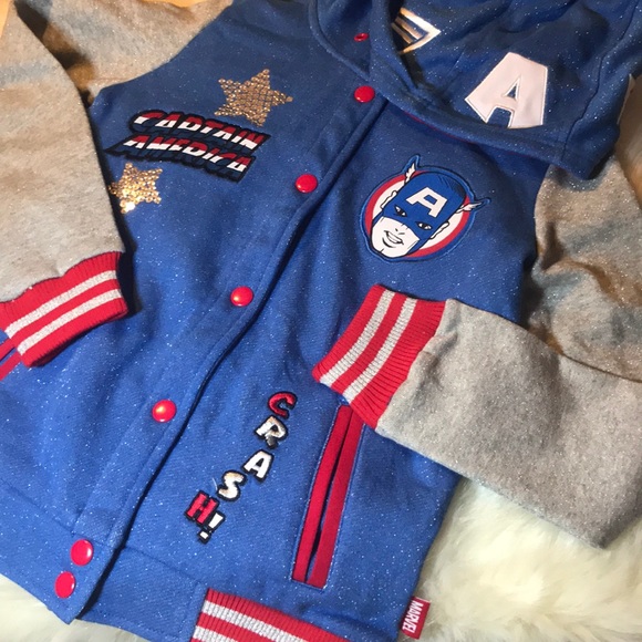 captain america hoodie disney store